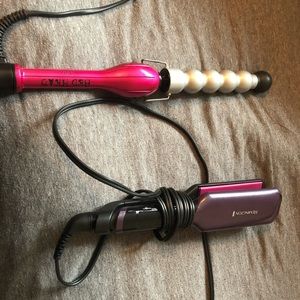 Wand and straightener